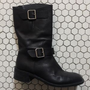 Chanel Motorcycle Boots